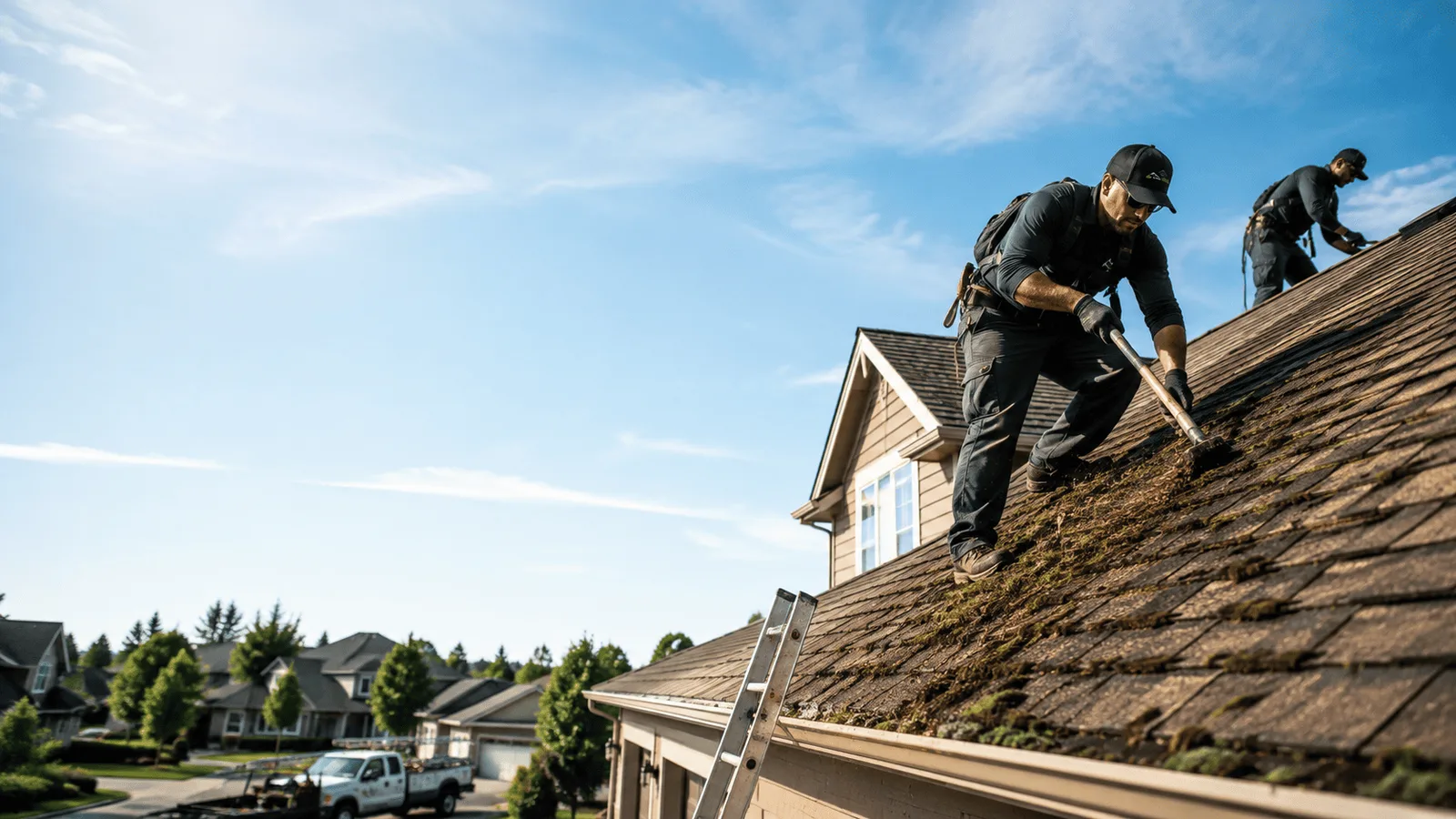 Roof Moss Removal in Rosebud, TX near me